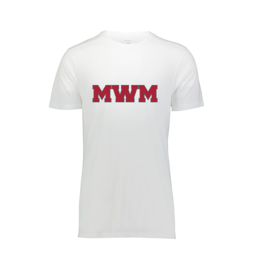 [FTSCUBWH-YS-LOGO1] Decker Youth Tri-Blend T-Shirt - Short Sleeve (Youth S, White, Logo 1)