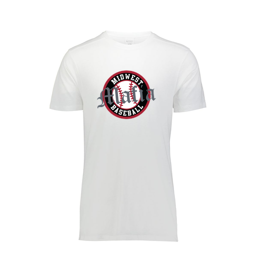 [FTSCUBWH-YS-LOGO2] Decker Youth Tri-Blend T-Shirt - Short Sleeve (Youth S, White, Logo 2)