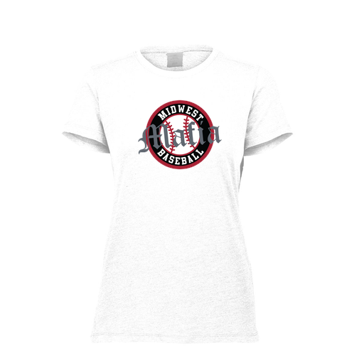 [FTSCUBWH-FAXS-LOGO2] Decker Women's Tri-Blend T-Shirt - Short Sleeve (Female Adult XS, White, Logo 2)