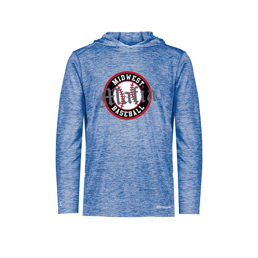 [FOLHCGRY-AS-LOGO2] Decker Men's Charge Hoodie (Adult S, Royal, Logo 2)