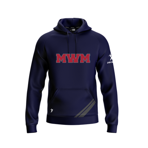 [FOLHSMNV-YXS-LOGO1] Decker Summit Hoodie (Youth XS, Navy, Logo 1)