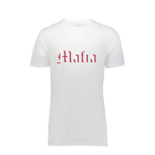 [FTSCUBWH-AS-LOGO3] Decker Men's Tri-Blend T-Shirt - Short Sleeve (Adult S, White, Logo 3)
