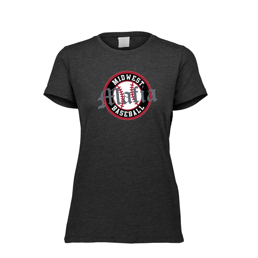[FTSCUBBK-FAXS-LOGO2] Decker Women's Tri-Blend T-Shirt - Short Sleeve (Female Adult XS, Black, Logo 2)