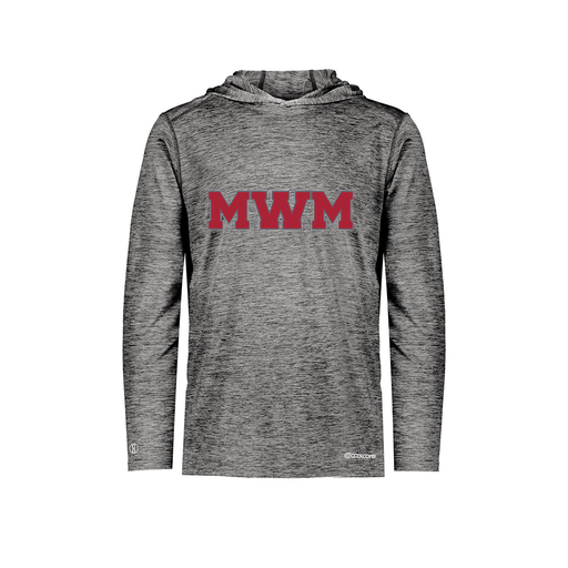 [FOLHCGBK-AS-LOGO1] Decker Men's Charge Hoodie (Adult S, Black, Logo 1)