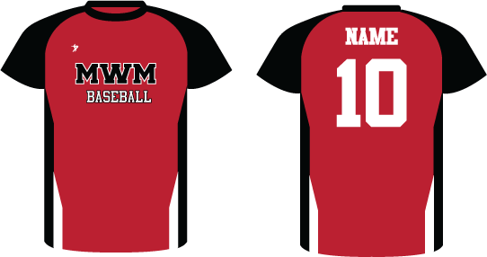 Midwest Mafia - Player RED Practice shirt